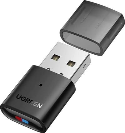 Ugreen - Bluetooth-zenderadapter - voor PlayStation / Nintendo Switch-hoofdtelefoon zwart - (CM408)