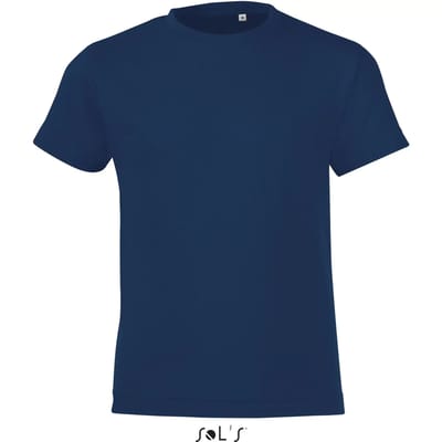 SOL'S Kids´ Round Collar T-Shirt Regent Fit L149K - French Navy - 2 Jahre (86/94)
