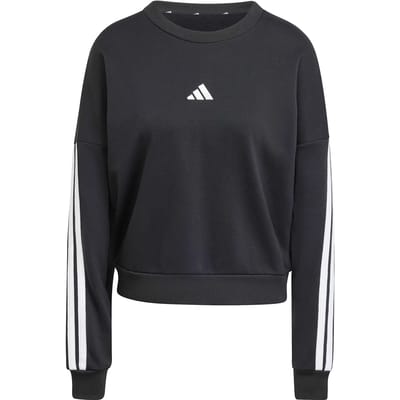 Adidas Sweatshirts - W 3S FT SWT - XS tot XXL - voor Vrouwen - zwart