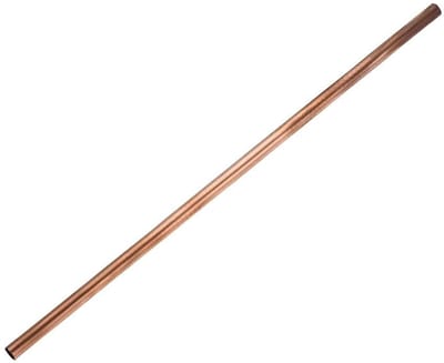 Dailygoods- Koperen Buis 12 mm OD - Wanddikte 0,5 mm - Lengte 200 mm - Naadloze Constructie - Lichtgewicht Koper - Corrosiebestendig - Koperbuis