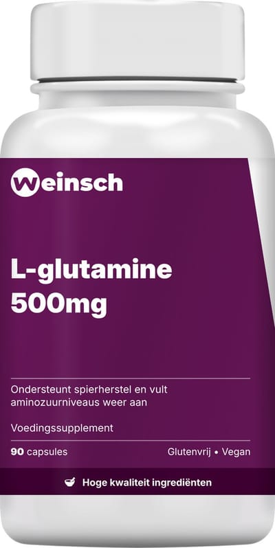 Weinsch L-glutamine 500mg | 595mg | 90 capsules