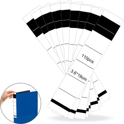 Solidchoice - 110 Zelfklevende Mapetiketten voor Organisatie en Archivering