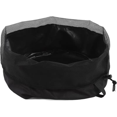 Sac pour Tuyau d'Arrosage Rangement de Câbles pour Camping-car Organisateur de Transport en Nylon pour Câbles d'Alimentation Électrique black