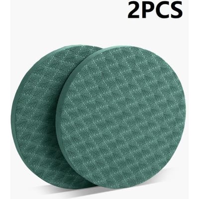 2 Stuks Yoga Kniebeschermers Schuim Perfect Voor Lichamelijke Activiteit Dikke Lichamelijke Activiteit Mat Balansmat Fitness Kniebeschermer groen