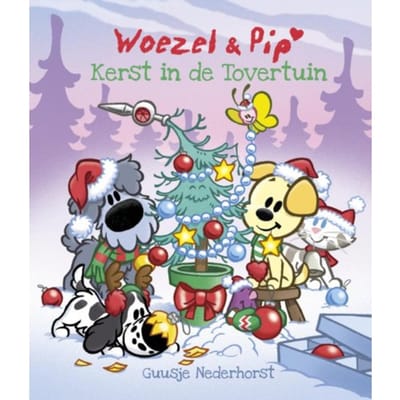 Kerst in de tovertuin - Woezel & Pip - Guusje Nederhorst
