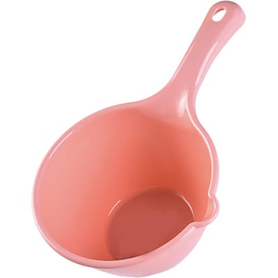 Plastic Waterlepel Badlepel Scheplepels Waterbadschep Badkamer Waterschep Kopje Home Essentieel voor Bloemen Water Geven Small Pink pink