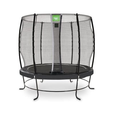 EXIT Lotus Classic Trampoline ø253cm - Op Poten - Rond - Trampoline Buiten - Voor Kinderen - Zwart