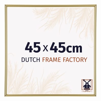 Fotolijst 45x45 cm - Kunststof - Goud - Angers