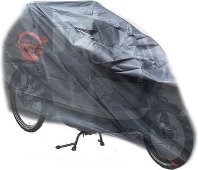 CUHOC Bakfietshoes geschikt voor Gazelle Makki Load hoes - Zwart - Beschermhoes bakfiets - RED label