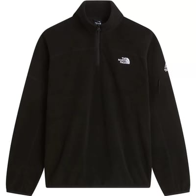 The North Face Mountain Athletics 1/4 Zip Glacier Fleece Top - Zwart- Heren, Zwart L