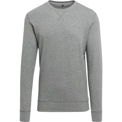 Lichtgewicht crew Sweatshirt Heather Grey maat L