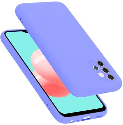 Cadorabo Hoesje geschikt voor Samsung Galaxy A32 4G in LIQUID LICHT PAARS - Beschermhoes gemaakt van flexibel TPU silicone Case Cover