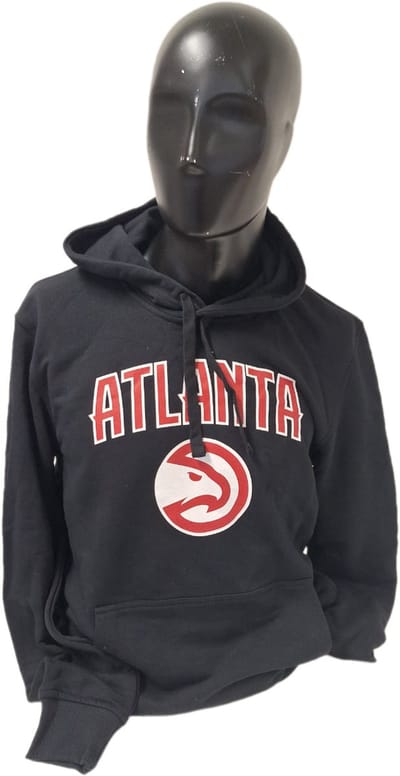 MLB-ATLANTA-HOODED-BLACK-L