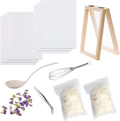 Set van 8 Houten Zeefdrukramen 12.5 x 18 cm voor DIY Drogen van Bloemen, Papercraft en Creatieve Projecten