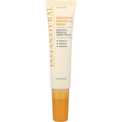 InstaNatural, Hyaluronzuur Ooggelcrème, 15ml (0,5 fl oz) white