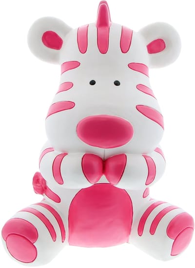 Spaarpot Zebra Punda roze