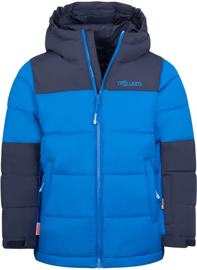Trollkids Narvik Pro Jas Blauw 116 cm Jongens,Meisjes