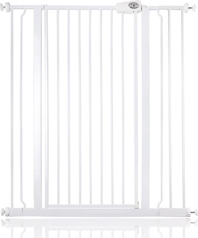Bettacare Extra Hoog Metaal Veiligheidshek, 95.3cm - 102.9cm, Wit