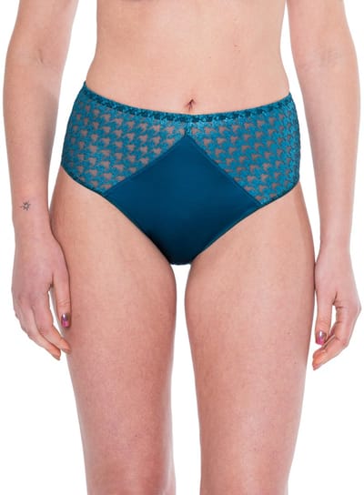 Louisa Bracq Tailor Tailleslip Neon Botanica Blauw 46