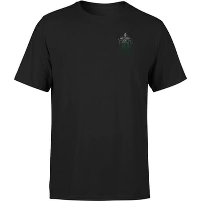 Harry Potter Ombré Slytherin Sigil Men's T-Shirt - Black - S - Zwart