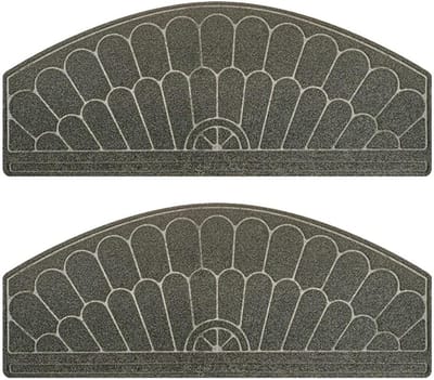 Trapmatten Set - Vloerbedekking Treden - Veilig Lopen - Antislip Onderkant - 65 x 24 cm - Grijs
