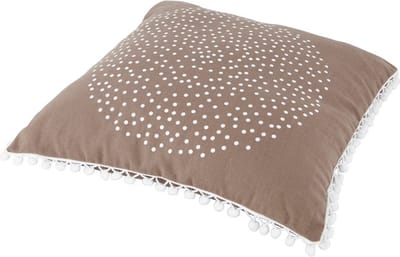 Donja Taupe Kussen | 45 X 45 | Sierkussen Voor Woonkamer Of Slaapkamer
