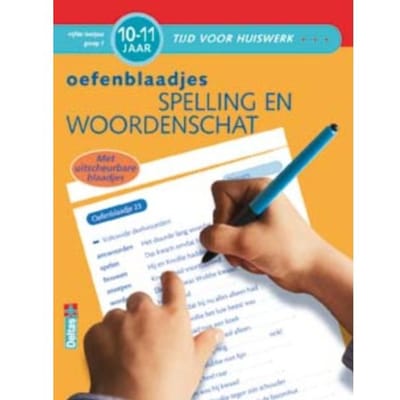 Spelling En Woordenschat (10-11 Jaar) - Tijd Voor Huiswerk - Moniek Vermeulen