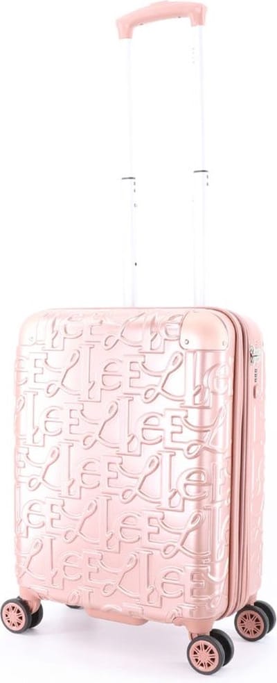 ELLE Handbagage Koffer / Trolley / Reiskoffer - 55x38x20cm - Alors - Roze - Roze / Small