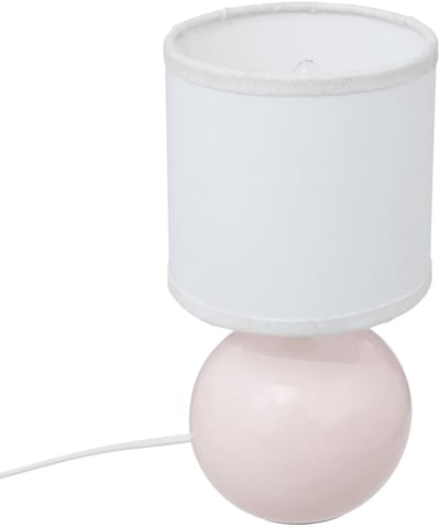 Keramische kinderlamp met stoffen lampenkap TIMÉO