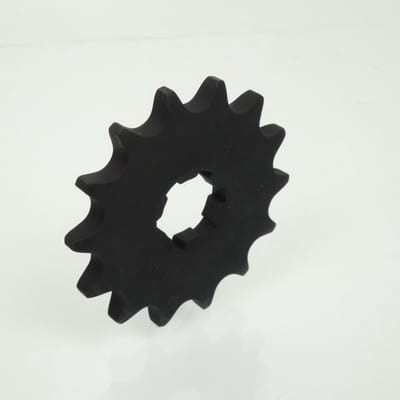 Kit chaîne Afam pour moto Yamaha 50 LB Chappy 1988 à 1994 14x32 pas 420 Neuf