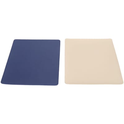 2 pièces Coussin de pédale de machine à coudre Facile à nettoyer Antidérapant Tapis de pédale de machine à coudre Accessoire de couture beige