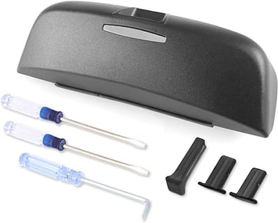 Zonnebrilhouder voor VW ID.3 en ID.4, Auto Brilcase, Accessoire voor in de Auto, Zwart, Ideaal voor Zonnebrillen en Leesbrillen