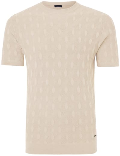 Tresanti Knitted T-Shirt Gianaldo Off-White (TRKWKA134 - 105)