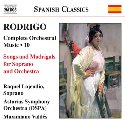 Raquel Lojendio, Asturias Symphony Orchestra, Maximiano Valdés - Rodrigo: Orchestral Music Volume 10 (CD)