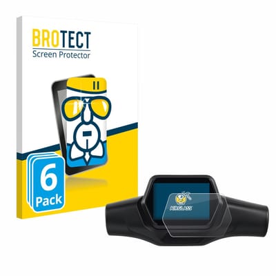 Screenprotector 6 Stuks voor Segway Ninebot ZT3 D / ZT3 Pro D Beschermglas transparant