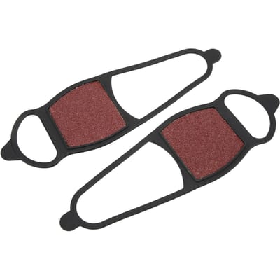 1 Paar Grof Zand Winter Anti-Slip IJs Sneeuw Schoenen Tractie Schoenplaatjes Stijgijzers Schoenovertrekken brown