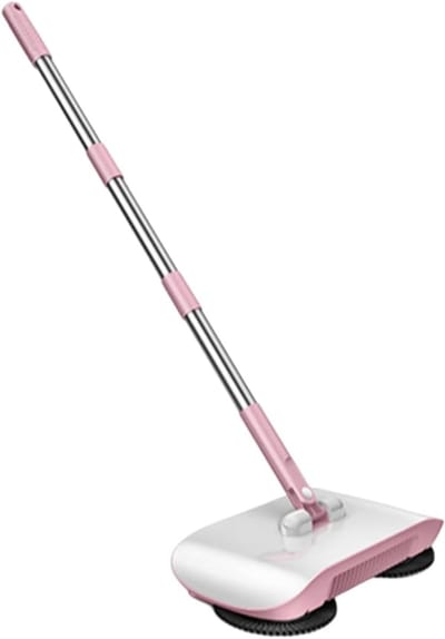 Handmatige veegmachine - 2-in-1 reiniger - Snelle huishoudelijke reiniging - 180 graden draaibare kop - 118 cm lengte - Zoals afgebeeld