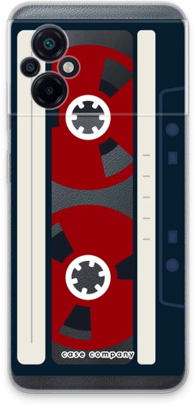 Case Company® - Hoesje geschikt voor Xiaomi Poco M5 hoesje - Here's your tape - Soft Cover Telefoonhoesje - Bescherming aan alle Kanten en Schermrand