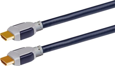 Scanpart HDMI kabel 5 meter - 4K Ultra HD@30Hz - Full HD@60Hz - High Speed with Ethernet - 10.2 Gbps - HDMI 1.4 - HEC - ARC