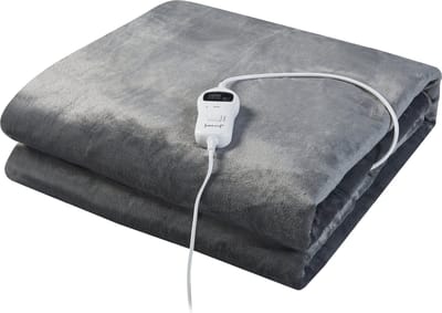 Elektrische deken Archi warmtedeken 200x150 cm donkergrijs