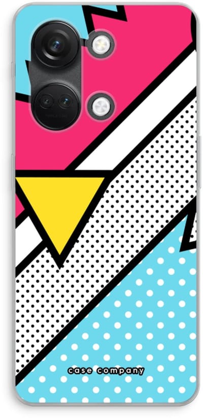 Case Company® - Hoesje geschikt voor OnePlus Nord 3 hoesje - Pop Art #3 - Soft Cover Telefoonhoesje - Bescherming aan alle Kanten en Schermrand
