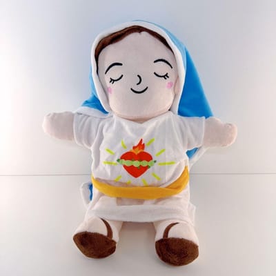 Ademende Jezus Maagd Maria Verzachtend Knuffeldier Kinderen Zacht Verzachtend Jezus Knuffels Troostend Jezus Hart Speelgoed Pasen Kerstcadeaus
