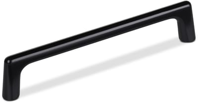 SOTECH 10 x meubelgrepen Blackline III BA 128 mm zwart mat, kastgrepen lengte 138 mm x breedte 11 mm x hoogte 30 mm
