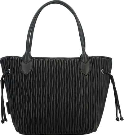 Gabor Schoudertas Granada Wave Zip Shopper Black Zwart