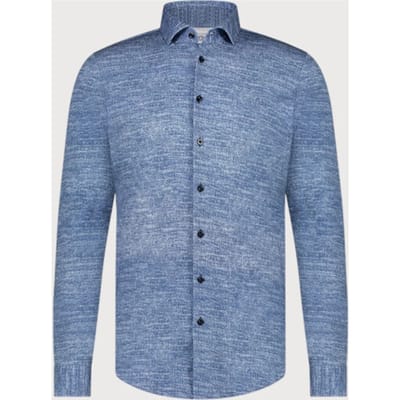 Blue Industry Jersey overhemd uni |
