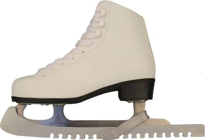 Schaatsbeschermers - Schaats Covers - Schaatsen Beschermen - Universele Pasvorm - 36.5 cm Lengte - Zilver