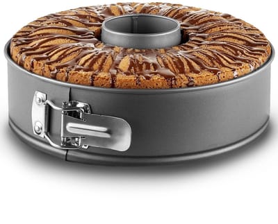 Dailygoods- Biscuitmaker 2-in-1 - Afneembare Vorm - Springvorm - Anti-aanbak - Bakvorm 26 cm - Perfecte Taart Creëren