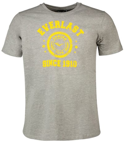 Everlast Horton T-shirt Met Korte Mouwen Grijs L Man