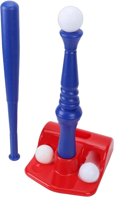 Honkbal Trainingsset - Kinderspel - Buiten Sporten - Ergonomisch Ontwerp - 36 x 10 x 36 cm - Multicolor