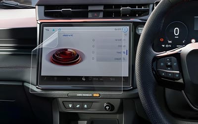 Titanium ST-Line X 2025 2026 Navigatie en Beschermfolie voor 12 inch SYNC 4 Nano Plastic Schermbeschermer 6H Krassenbestendig Accessoires voor Ford Puma [2 Pack]